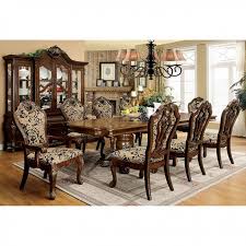 Add accents, like a chandelier or mirrors, to round out the décor of your room. Vicente 7 Piece Formal Dining Room Set By Furniture Of America Foa Cm3243