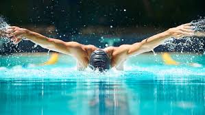 build muscle m through swimming
