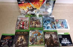 Mixed Games Lot Brand New Games Sunset Overdrive Sunset Overdrive Day One Dlc Download Card Alan Wake Full Game Dow Titanfall Disney Infinity Tron Evolution