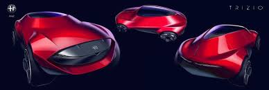 Alfa Romeo Trizio On Behance In 2020 Alfa Romeo Romeo Car Design