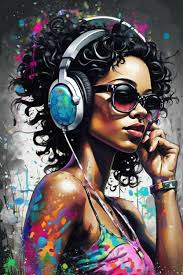 Monique painted by Paige Summers