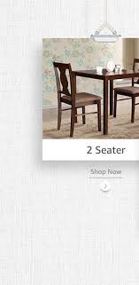 Product title dinner table set tempered glass dining table with 4pcs chairs dining room kitchen furniture average rating: Dining Table Buy Dining Table Online At Best Prices In India Amazon In