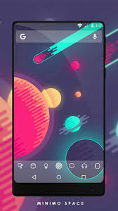 Minimo Space Android Homescreen Nova Launcher Setup Android Gadgets Nova Launcher Icon Pack Android