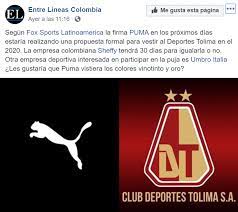 Deportes tolima is playing next match on 14 may 2021 against deportivo cali in primera a. Habra Nueva Marca De Ropa Para Deportes Tolima En 2020 Esto Es Lo Que Se Sabe