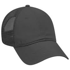 Black Blank Mesh Back Dad Hat Accesorios De Vestuario Gorras Accesorios