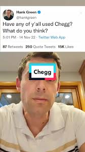 Chegg at College Level: A Student's Perspective