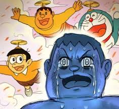 Gian Shocked Doravmon Wallpaper Naruto Shippuden Memes Grim Reaper