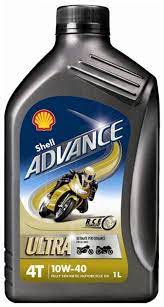 Its fully synthetic technology helps to prolong the. Shell Advance 4t Ultra 10w 40 Synthetic Oil Liter
