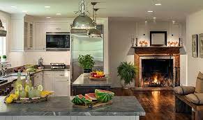 Torch fire lighter jet flame butane gas refillable safety igniter improved for hob stove oven wood burners fireplace grills bbq cookers camping outdoor long candle lighters red (no butane prefilled). Hot Trends Give Your Kitchen A Sizzling Makeover With A Fireplace