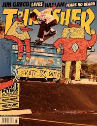 Thrasher Art Collage Wall Skateboard Art Picture Collage Wall