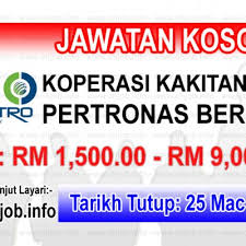 Kerja Kosong Kopetro Koperasi Kakitangan Petronas Berhad