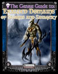 It is through the latter and garret's cryptic. The Genius Guide To Exalted Domains Of Storms And Savagery Rogue Genius Games Pathfinder Spells Magic Dungeon Masters Guild