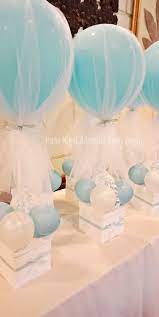 Balloon Diva Google Search Baby Shower Balloons Baby Shower Crafts Hot Air Balloon Party Favors