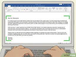 Job application for teaching assistant to a professor. How To Write An Application Letter For A Teaching Job