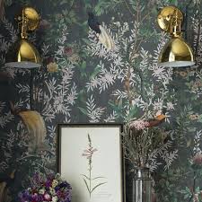 Abstract golden bird wallpapers abstract golden bird stock photos. Grey Exotic Bird Wallpaper Limited Abode