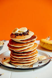 The perfect cozy, comforting breakfast. 1 Bowl Vegan Banana Pancakes Minimalist Baker Recipes