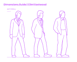 Clint eastwood was born clinton eastwood jr. Clint Eastwood Dimensions Drawings Dimensions Com