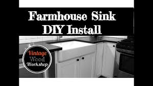 It can be a guarantee for life if chosen accurately. Installing A Kohler Farmhouse Sink Diy How To Kitchen Remodel 4 Youtube