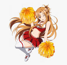 She is mononymously more commonly known as just asuna. No Title Sao Ggo Sword Art Online Asuna Anime Girls Cheerleader Anime Girl Png Transparent Png Kindpng