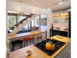 1973 Redesdale Ave Los Angeles Ca 3 Beds 2 Baths Open Plan Kitchen Living Room Stairs In Kitchen Stairs In Living Room