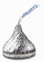 Hershey Kiss Coloring Page