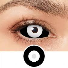 Image result for black sclera contacts