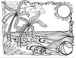 Summer Fun At The Beach Coloring Page By Missjennydesignsus On Etsy Cool Coloring Pages Beach Coloring Pages Summer Coloring Sheets