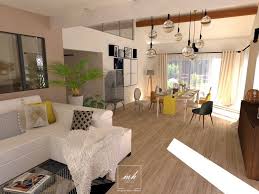 Un Sejour Contemporain Amenage Dans Une Villa Ancienne Par Julie Decoratrice D Interieur Mh Deco A Aix En Prove Decoration Maison Sejour Decoration Interieure