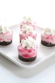 No Bake Mini Raspberry Cheesecakes For A Virtual Baby Shower Recipe Raspberry Cheesecake Mini Cheesecake Recipes Mini Cheesecake Bites