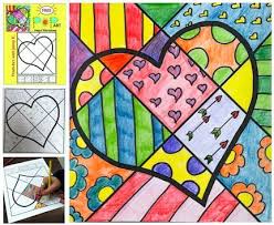 D833c68f871876a390c0f64e113984a1 Jpg 432 355 Valentines Art Art With Jenny K Art Classroom