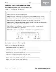 Benefits of box and whisker plot worksheets. Box And Whisker Plots Lesson Plans Worksheets Reviewed By Teachers