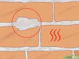That will remove most of the mortar through mechanical action with the rest chipped off by hand. 3 Ways To Clean Mortar Off Bricks Wikihow