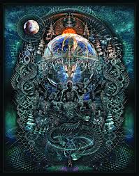 Tapisserie Astropilot Par Luminokaya Visionary Art Psychedelic Art Spiritual Art