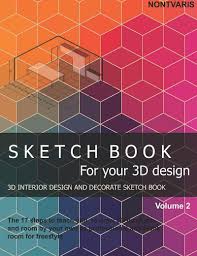 Sketch Book For Your 3d Design 3d Design Book Design Sketch Book