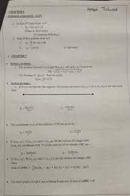 Std 10th Maths Formula Math Formulas Arithmetic Progression Distance Formula