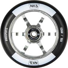 2016 topps series 1 scooter gennett milwaukee brewers rainbow foil parallel card. Rally Stunt Scooter Wheel Rainbow Nkd Scooters