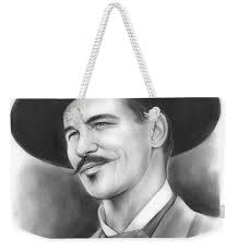 Doc Holliday Weekender Tote Bags for Sale
