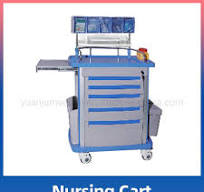 Medical Trolley for Ward Nursing Plastic Trolleys on Wheels Telemedicine  Cart for Inpatient
