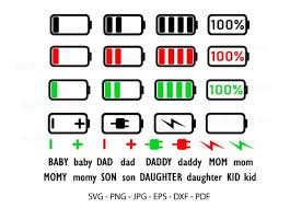 It is absolutely not required, but if you like this website, any mention of or link back is highly appreciated. Matching Family Low Battery Graphic By Redcreations Creative Fabrica