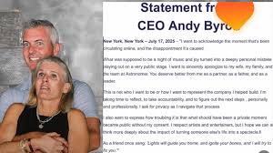Astronomer CEO Andy Byron and Kristin Cabot चक्कर (Affair) की चर्चा सारी  दुनिया में हो रही है - Vitalnews360