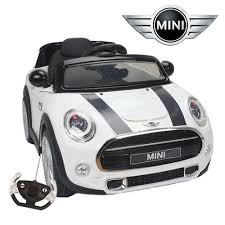 12v Official Mini Convertible Sit In Battery Car With Remote Mini Convertible Car Bmw Electric