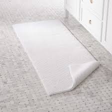 Shop wayfair for all the best black & white bath rugs & mats. Rylan White Reversible Bath Rug 24 X60 Reviews Crate And Barrel
