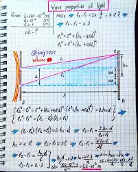 Wave Properties Of Light Light With A Wavelength Of 560 Nm Falls On Screen A From A Point Source Located At Learn Physics Physics And Mathematics Physics Notes