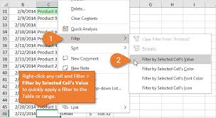Next, locate the sort & filter group and click filter. Shortcut To Filter By Cell S Value In Excel