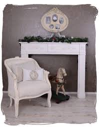 Shabby Chic Nostalgie Romantische Kaminumrandung Wandverzierung Kaminrand Kamin Kamindekoration Fur Schone Wohnambiente Ideal Fur Wohnzimmer Arbeitszim