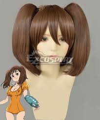 A page for describing ymmv: The Seven Deadly Sins Nanatsu No Taizai Diane Serpent S Sin Of Envy Cosplay Wig