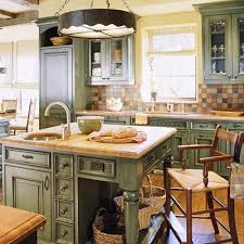 Traditional Kitchen Design Ideas Green Country Kitchen Green Kitchen Cabinets Country Kitchen Designs