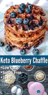 Keto Blueberry Chaffle Recipe Recipe Keto Recipes Easy Keto Diet Recipes Waffle Maker Recipes