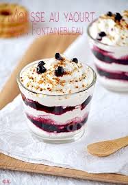 Mousse Au Yaourt Ou Fromage Blanc Facon Fontainebleau Dessert Facile Et Rapide Recette Recette Dessert