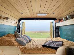 Uk Couple Travelling Part Time In Their Diy Van Conversion In 2021 Diy Van Conversions Van Conversion Cabins And Cottages
